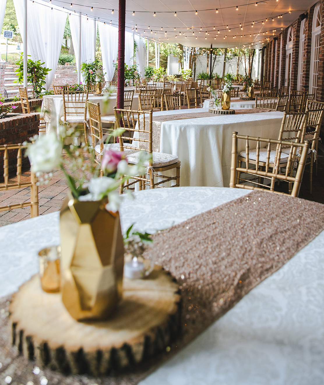 Outside Table Setup