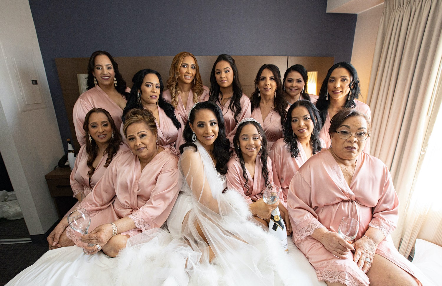 Bride & Bridesmaids