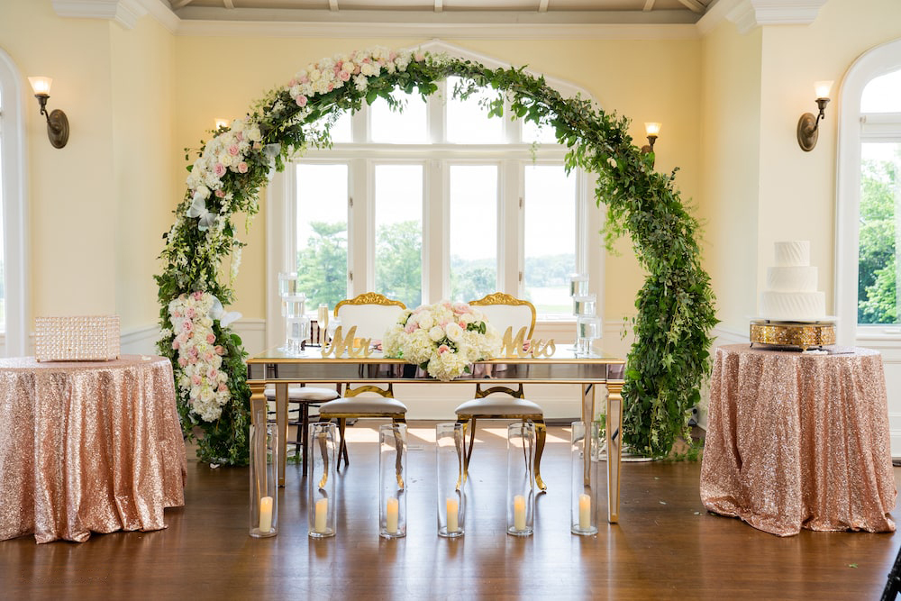 Gold & White Wedding